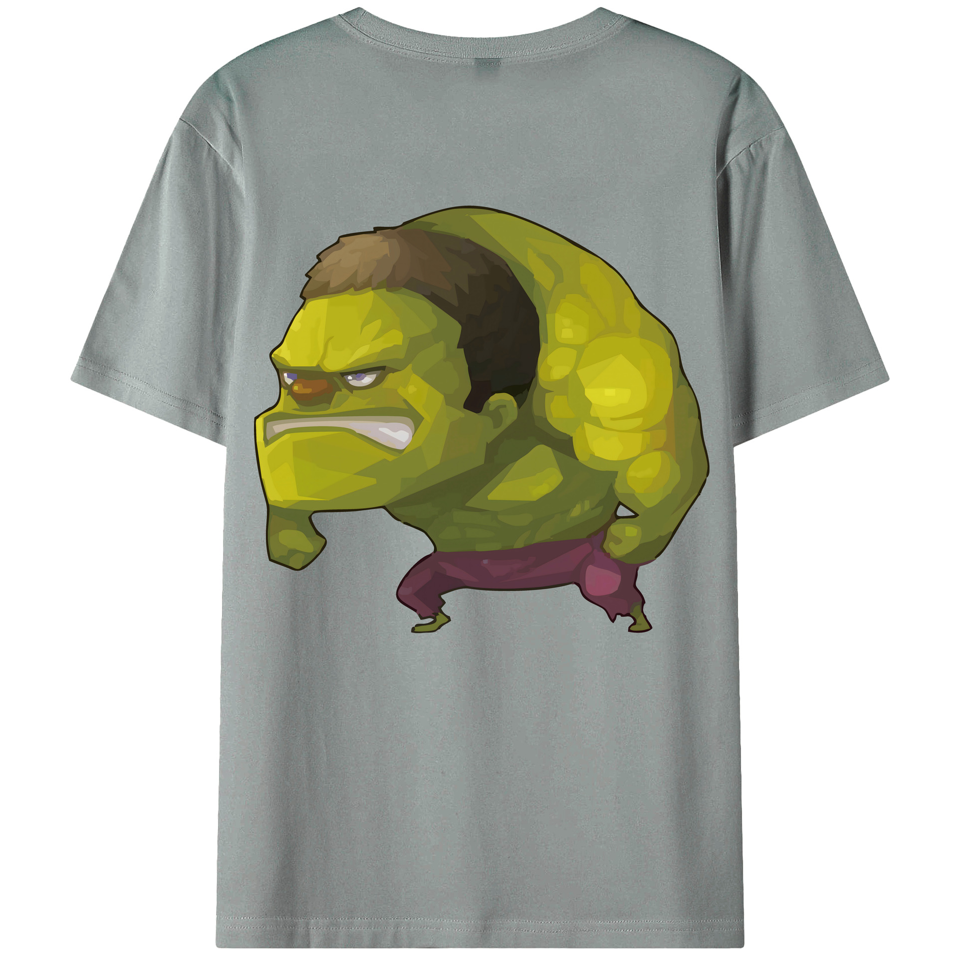 （画像用） アベンジャーズ The Avengers 綿100％ メンズ半袖Tシャツ（バックプリント） 通気性